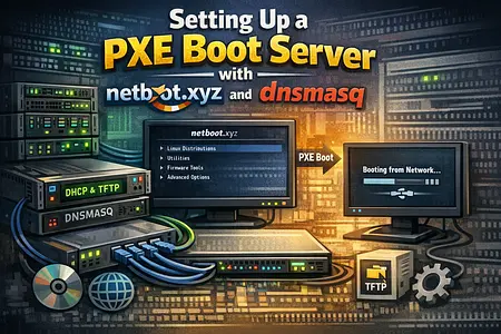 Setting Up a PXE Boot Server with netboot.xyz and dnsmasq